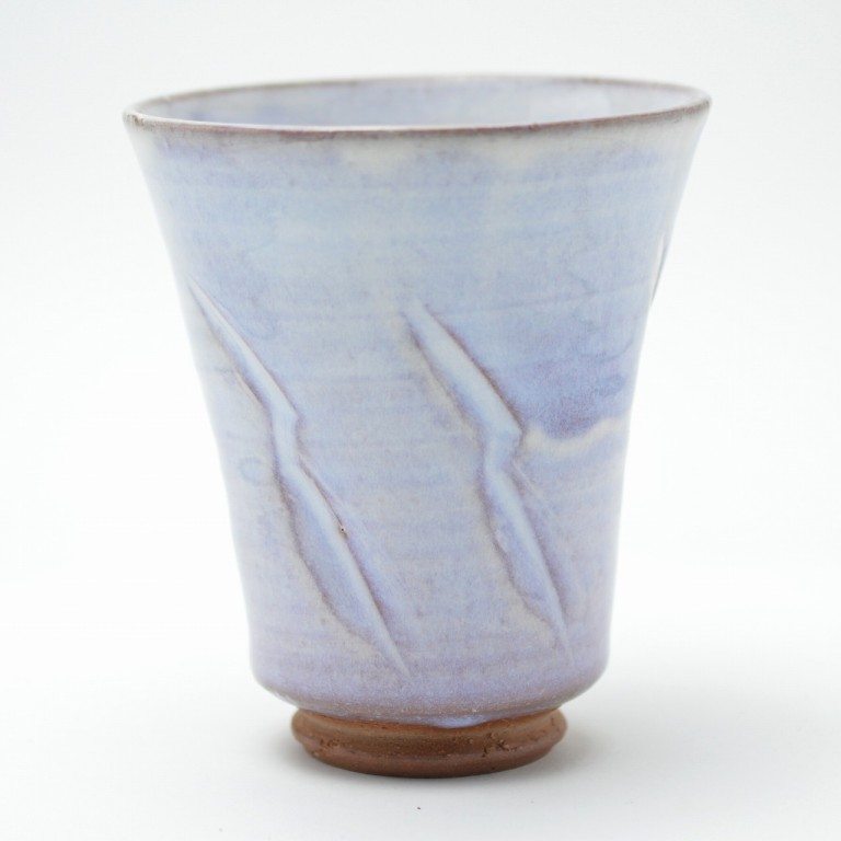 hagi,pottery,japanese,ceramic,tea,cup,yunomi,beer