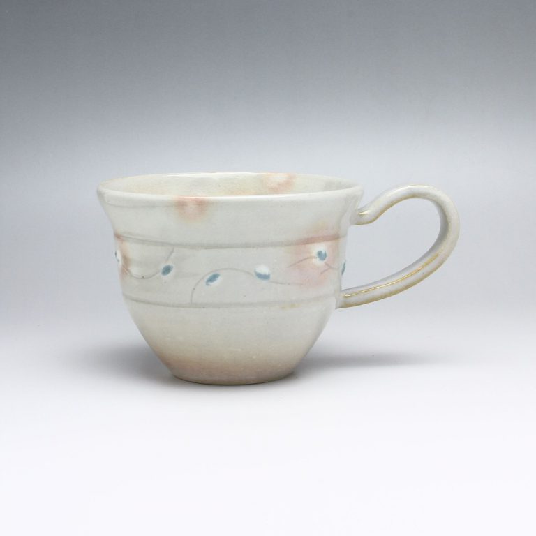 hagi ware,hagiyaki,miwako nagata,teacup,mug