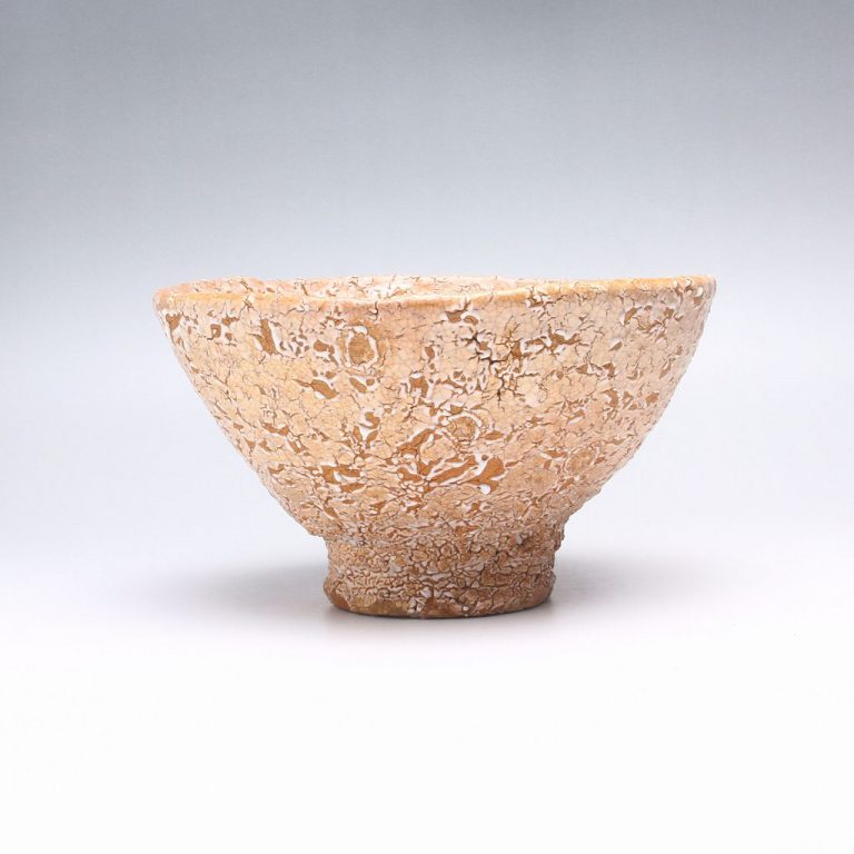 hagi ware,hagiyaki,touri yoshino,teabowl,matchabowl,ido chawan