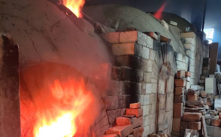 hagiyaki,hagi ware,zenzo hadano,hideo hadano,matcha chawan,teabowl,japanese